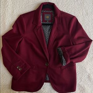 Burgundy Blazer, Size M